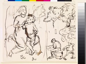 List studií karikujících post-rafaelský styl, 1853 od John Everett Millais