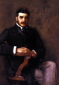 Sir Arthur Seymour Sullivan (1842 - 1900). Obraz J. E. Millaise. National Portrait Gallery, Londýn. od John Everett Millais