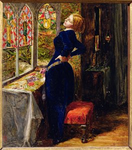 Studie pro Marianu v Moated Grange (viz MAK 618) od John Everett Millais