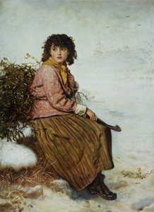 Sběratel jmelí, 1894 od John Everett Millais
