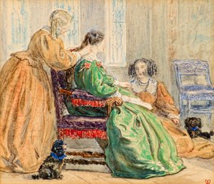 Záchod od John Everett Millais