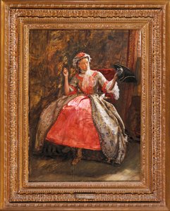 Bílá kokarda od John Everett Millais