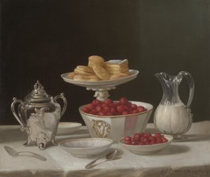Dezertní zátiší, 1855
