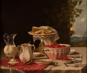 Jahody a smetana, 1879