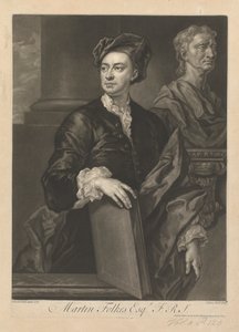 Martin Folkes Esq. od John Faber the younger