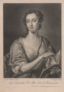 Signa Lisabetta DuParc s názvem La Francesina od John Faber the younger