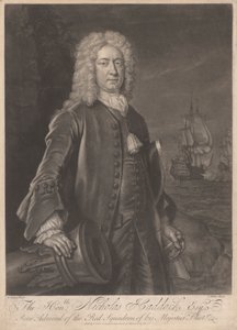 Ctihodný Nicholas Haddock, Esq. od John Faber the younger