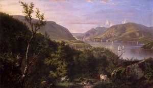 Pohled na Vysočinu z West Point, 1862
