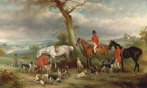 Thomas Wilkinson, M.F.H., s Hurworth Foxhounds