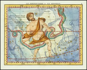 1776 - John Flamsteed - Had a hadice (Ophiucus  Serpens)
