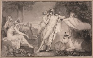Paříž a Oenone, 1791. od John Flaxman