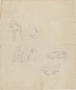 Studie s čísly od John Flaxman