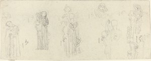 Studijní list [recto and verse] od John Flaxman