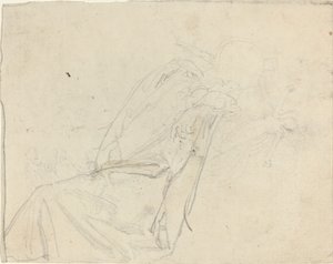 Studijní list [recto and verse] od John Flaxman