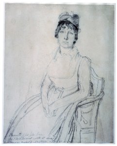 Sketch of Eliza Soane, c.1800 od John Flaxman
