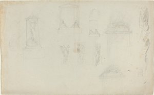 Studie pro památku od John Flaxman