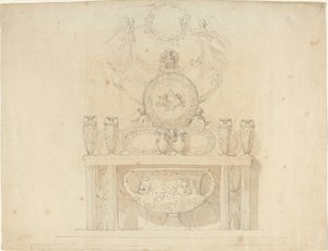 Studie pro výzdobu Buckinghamského paláce od John Flaxman