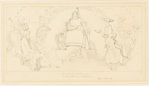 Rada bohů od John Flaxman