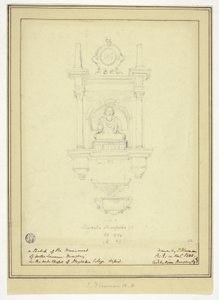 Pomník doktora Lawrence Humphreyho od John Flaxman