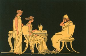 Ulysses u stolu Circe od John Flaxman