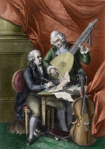 Wolfgang Amadeus Mozart a Franz Joseph Haydn