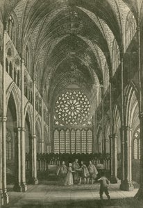 Leonard brání svatbě hraběte z Rochesteru s Amabel ve sboru Saint Paul
