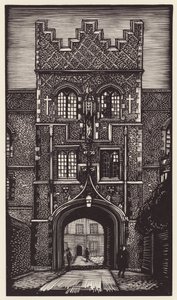 Cambridge: (dřevoryt) od John Frederick Greenwood