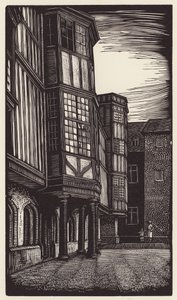 Cambridge: (dřevoryt)