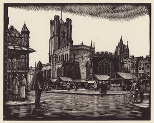 Cambridge: (dřevoryt) od John Frederick Greenwood