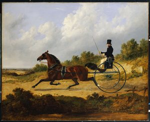 "Confidence", kreslení koncertu řízeného ženichem, 1842 od John Frederick Herring Senior
