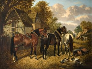 Připraven na Pluh od John Frederick Herring Senior