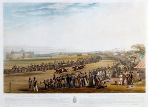 Zvláštní cena 5000 franků pro Chantilly v roce 1841 Tisk John Frederick Herring (1795-1865) (ec.engl.) 1841 Soukromá sbírka od John Frederick Herring Senior