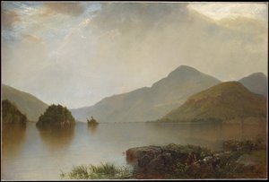 Jezero George od John Frederick Kensett