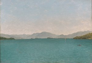 Lake George, bezplatná studie, 1872.