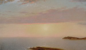 Západ slunce od John Frederick Kensett