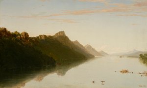Pohled na horní Mississippi od John Frederick Kensett