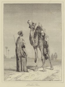 Arab a velbloud od John Frederick Lewis
