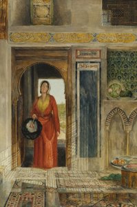 Vchod do harému, 1871 (viz také 131708) od John Frederick Lewis