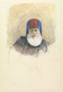Studie pro Mehmeta Aliho Pashu od John Frederick Lewis