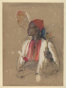 Studie pro „Nosiče dýmky“ od John Frederick Lewis