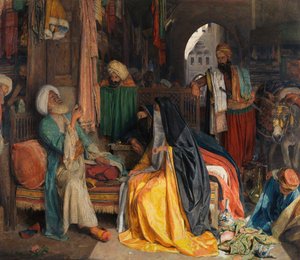 Pochybná mince, 1869. od John Frederick Lewis
