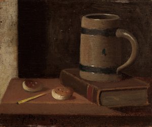 Hrnek, kniha, sušenky a zápas od John Frederick Peto