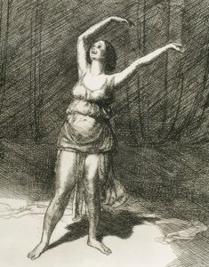Isadora Duncanová od John French Sloan