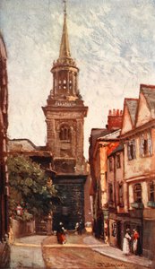Kostel Všech svatých, z Turn Street, 1903 od John Fulleylove