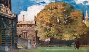 Strom biskupa Hebera (barevná litografie) od John Fulleylove