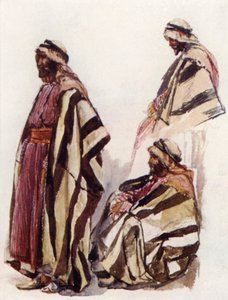 Fellah ve svátečních šatech (barevné lito) od John Fulleylove
