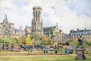 Saint Germain lAuxerrois, 1847-1908 od John Fulleylove