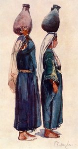 Studie syrských rolnických žen, 1902. od John Fulleylove