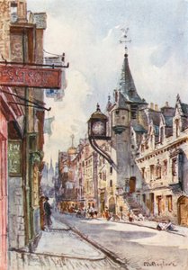 Canongate Tolbooth při pohledu na západ od John Fulleylove