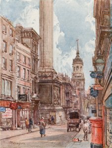 Památník a kostel sv. Magnuse, E.C. od John Fulleylove